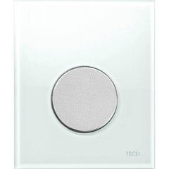 Кнопка змиву TECEloop для пісуара, скло, білий/хром матовий 9242659