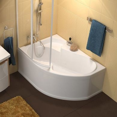 Ванна акриловая RAVAK ROSA L асимметричная, левая, 1400x1050 мм, белая CI01000000