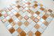 Мозаїка скляна Kotto Keramika 300x300 мм Honey m/Honey w/white GM 4036 C3