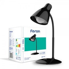 Настільний світлодіодний світильник Feron DE1727 black (40048)