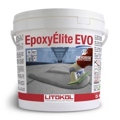 Епоксидна затирка Litokol EPOXYELITE EVO С.110 сірий перламутр 10 кг (EEEVOGPR0010)
