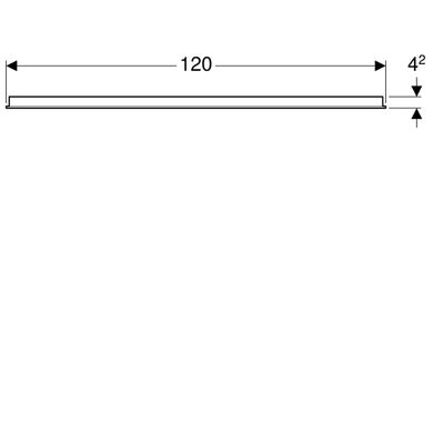 Зеркало Geberit Option 500.585.00.1