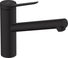 Змішувач Hansgrohe Zesis M33 150 1jet кухонний (74802670) Matt Black