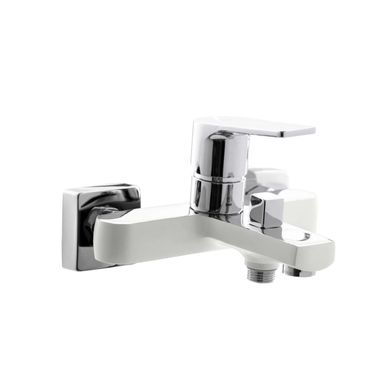 Змішувач для ванни Adell Azure підкл. 1/2, білий/хром 156805006