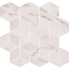 Плитка OPOCZNO Carrara Pulpis Mosaic White 28x29,7 для стін (декор) (182802)