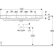 Раковина Geberit Smyle Square 120х48 без отвору під змішувач, біла 500.225.01.1