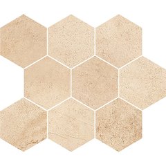 Плитка OPOCZNO Sahara Desert Mosaic Hexagon 28x33,7 для стін (декор) (183003)