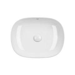 Раковина-чаша Qtap Aquarius 465x375x115 White з донним клапаном (QT21112185W)