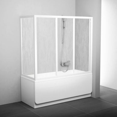 Неподвижная стенка Ravak для ванни APSV- 70 белый RAIN 9501010241