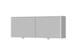 Дзеркальна шафа BOTICELLI RIMINI 1330x540x240 мм, білий UMC-130