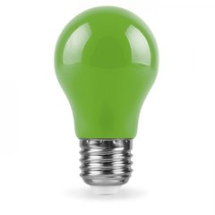 Светодиодная лампа Feron LB-375 3W E27 зелена (25922)