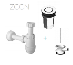 Сифон для раковини Marmorin з донним клапаном ZCCN